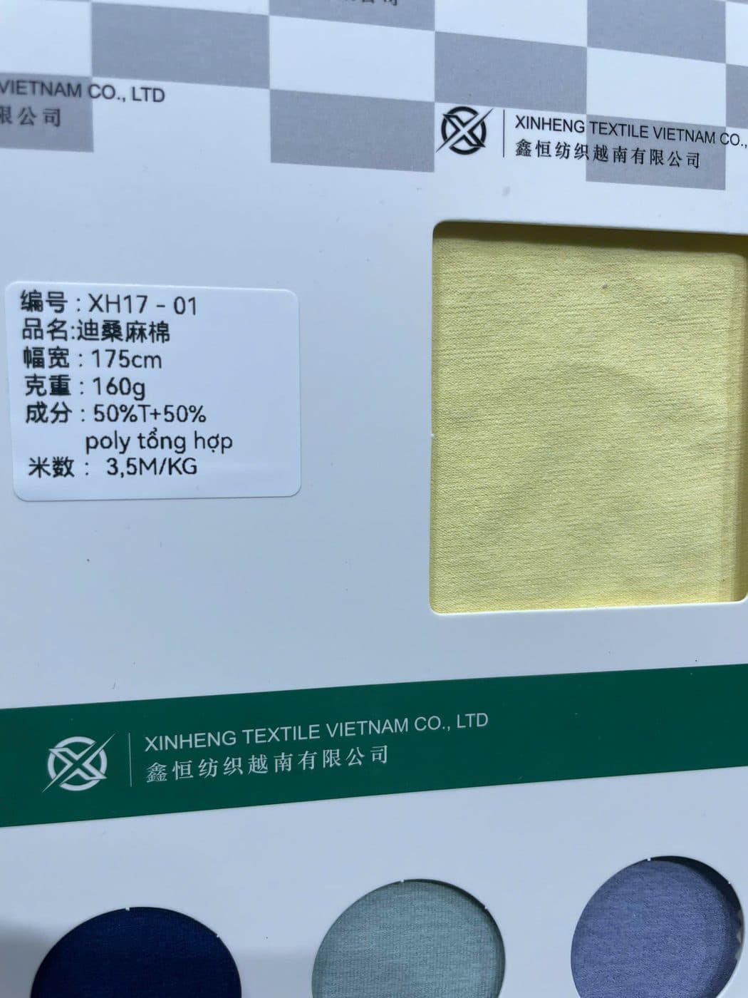 Ảnh sổ mẫu XH17-01