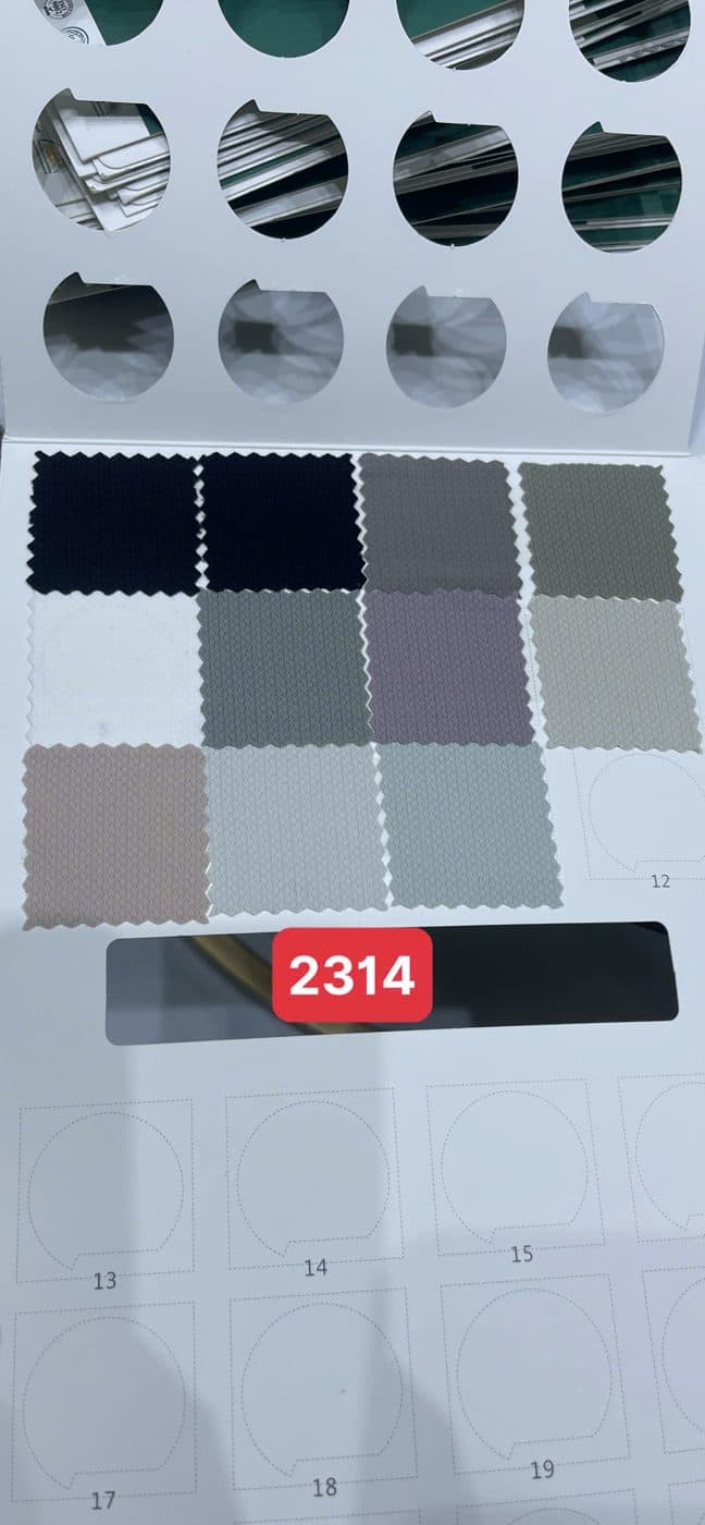 Sổ mẫu Thun thể thao 2314 (lưới mắt chim)