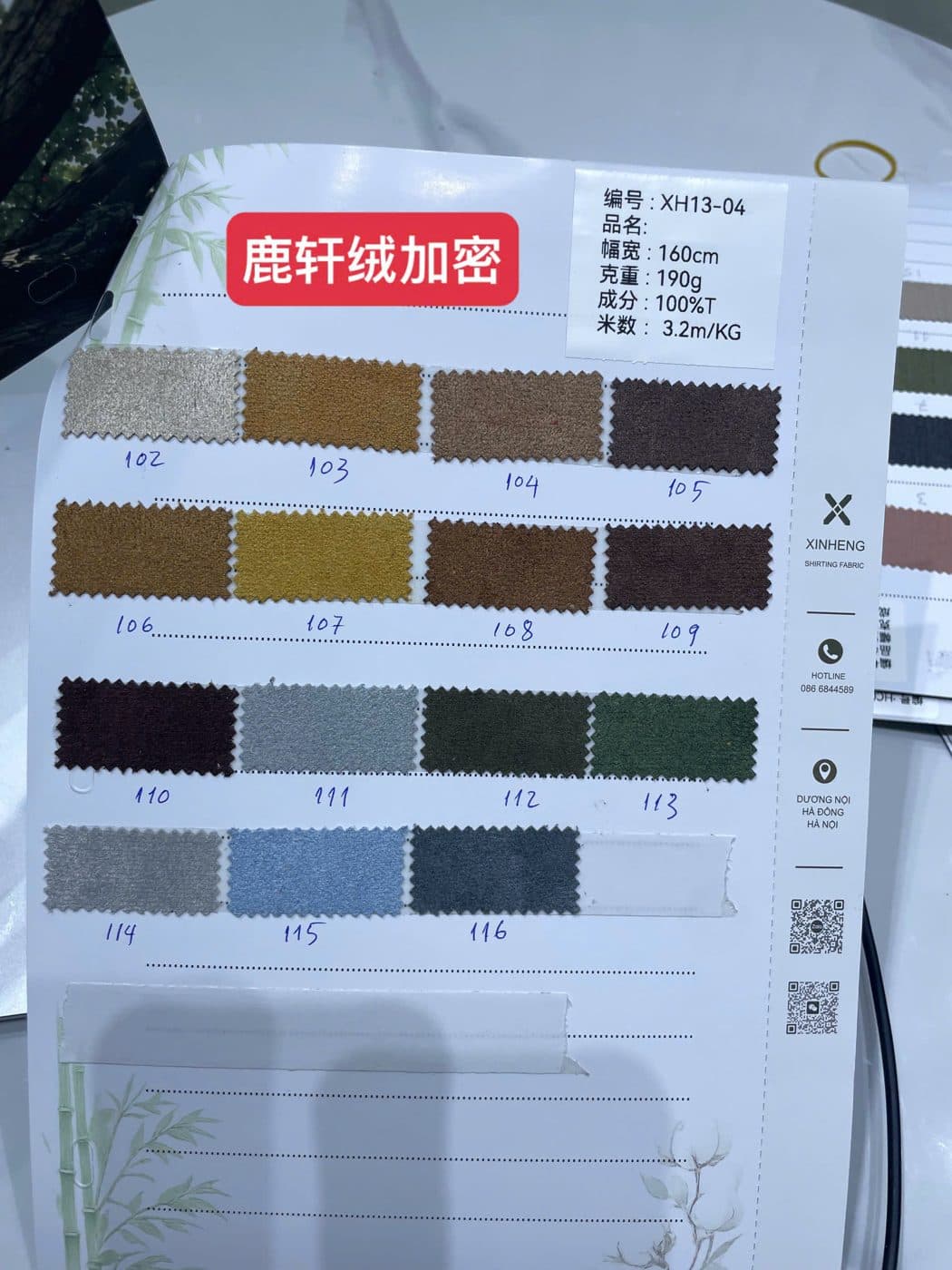 Ảnh sổ mẫu XH13-04