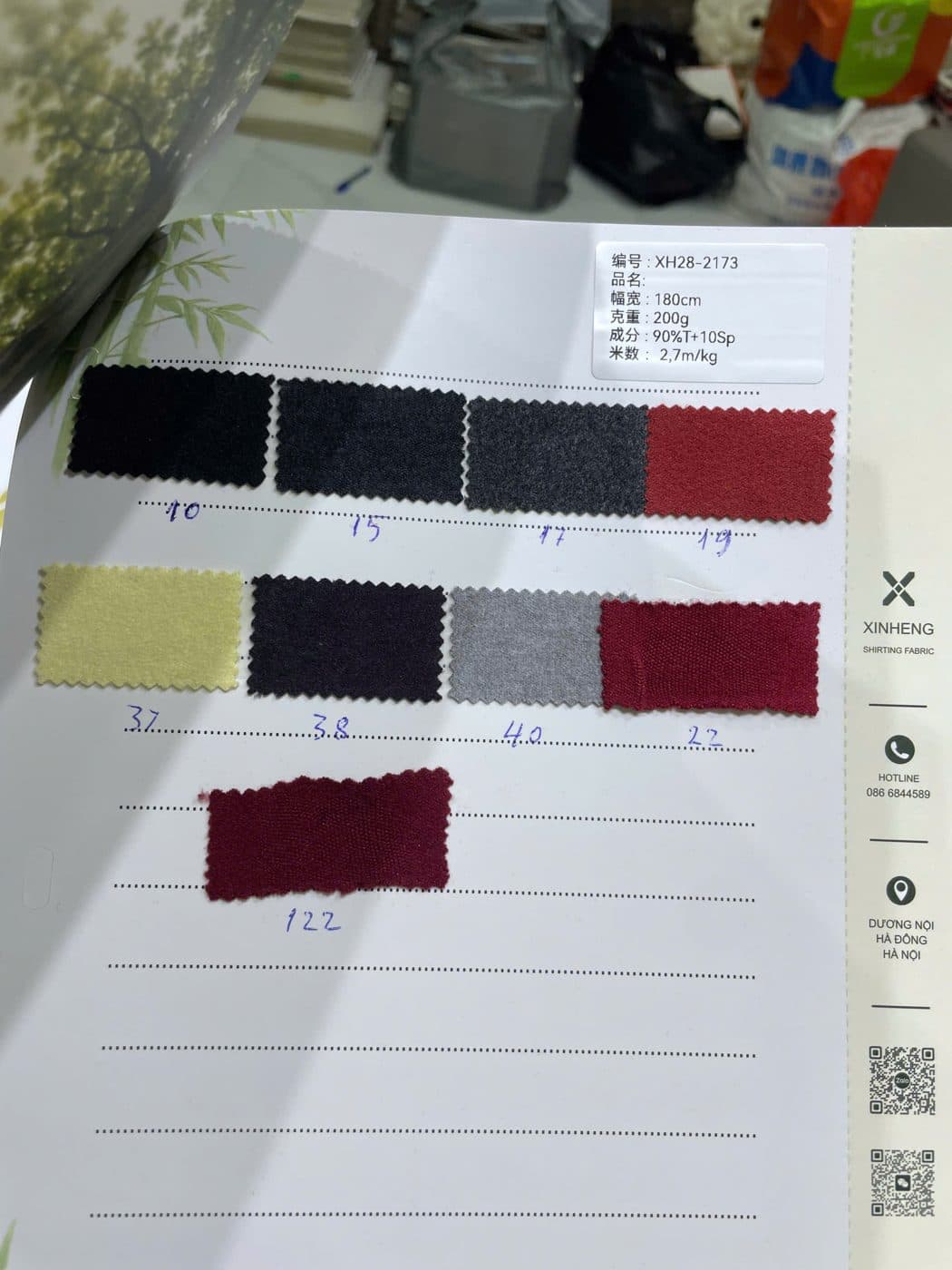 Ảnh sổ mẫu XH28-2173