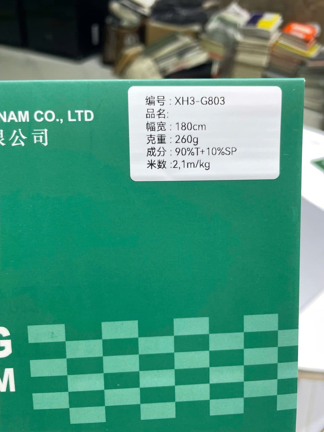 Ảnh sổ mẫu XH3-G803