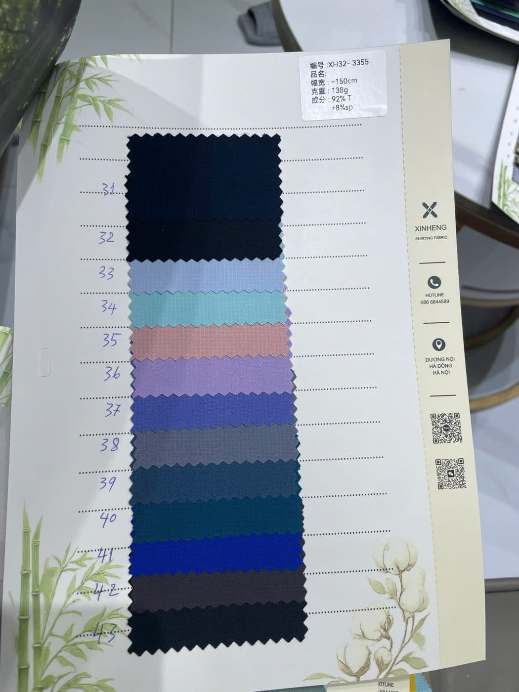 Ảnh sổ mẫu XH32-3355