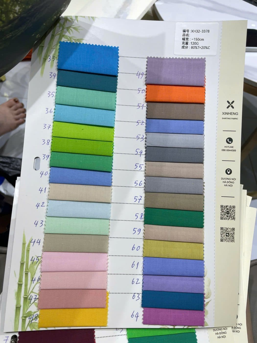 Ảnh sổ mẫu XH32-3378