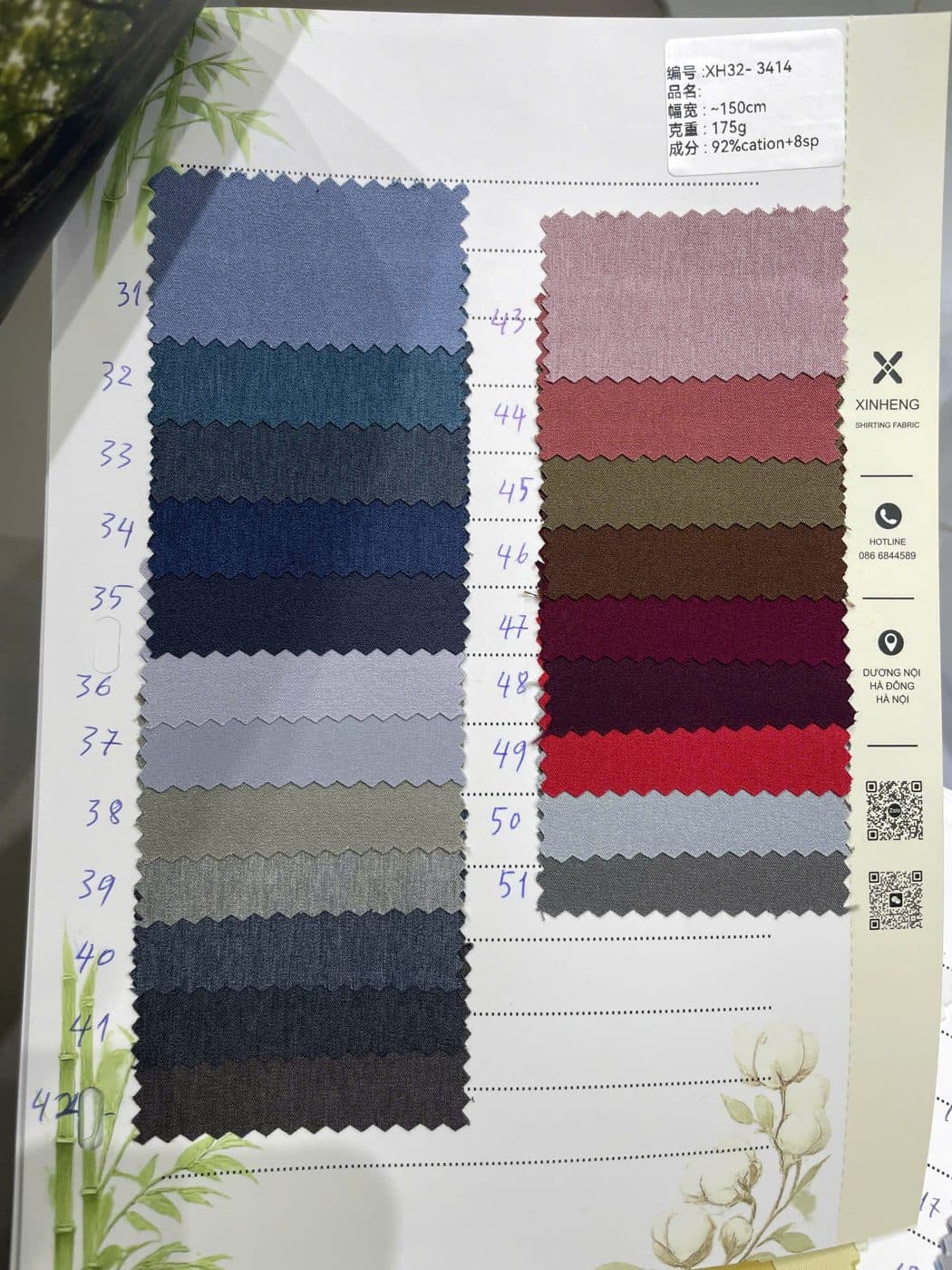 Ảnh sổ mẫu XH32-3414