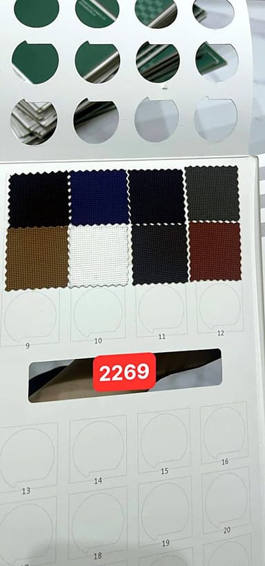 Sổ mẫu Thun thể thao 2269 (waffle hạt vuông to)
