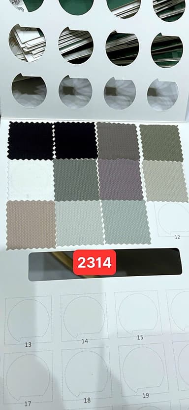 Sổ mẫu Thun thể thao 2314 (lưới mắt chim)