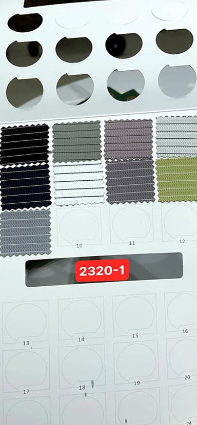 Sổ mẫu Gân jacquard 2320-1