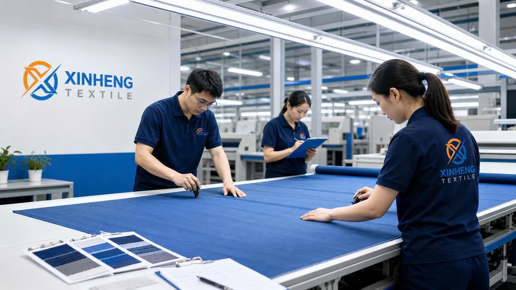 Kiểm tra chất lượng vải Xinheng